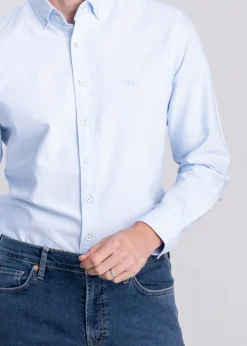 Gunn Oxford Shirt - Powder Blue