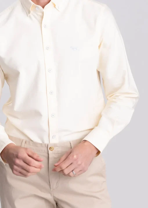 Gunn Oxford Shirt - Lemon