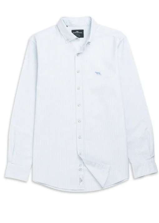 Gunn Oxford Striped Shirt - Capri