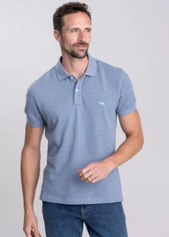 Gunn Polo - Steel Blue