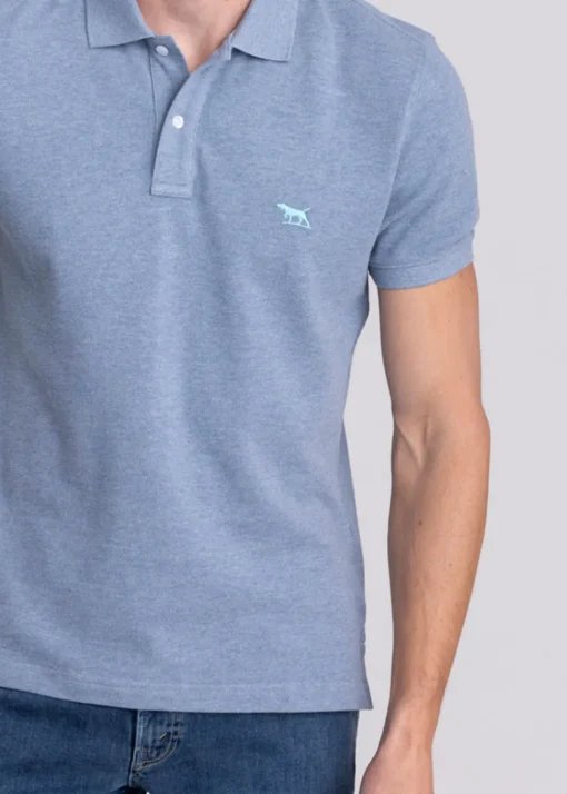 Gunn Polo - Steel Blue