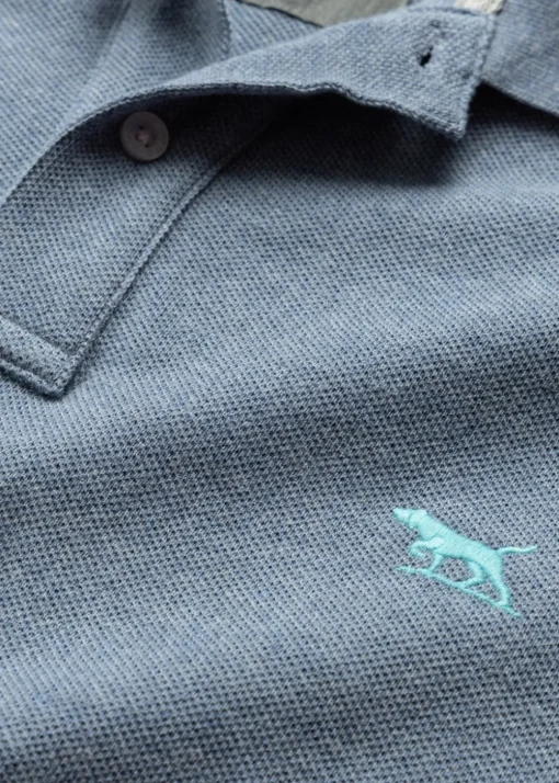 Gunn Polo - Steel Blue