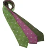Hares Silk Tie - Bright Green