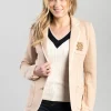 Henley Blazer - Camel