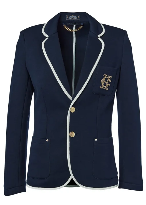 Henley Blazer - Ink Navy
