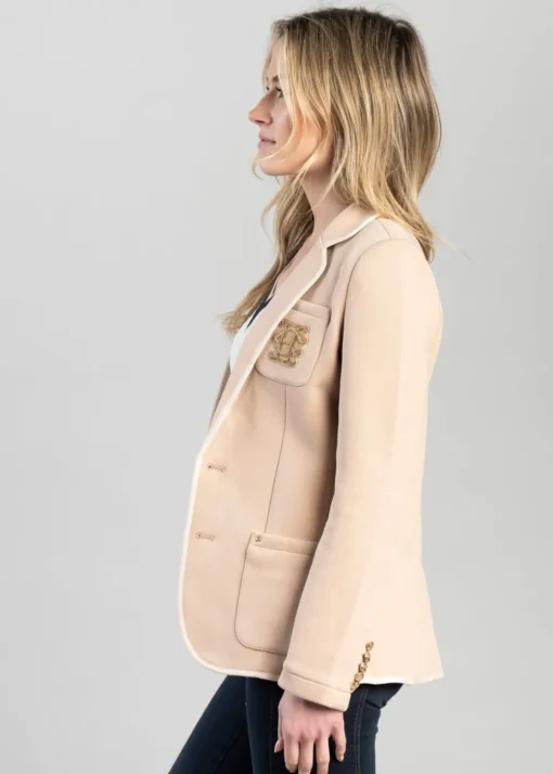 Henley Blazer - Camel