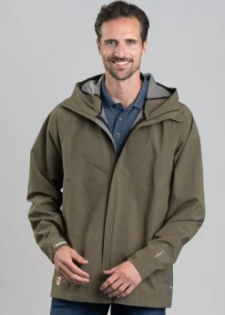High Coast Hydratic Trail Jacket - Laurel Green