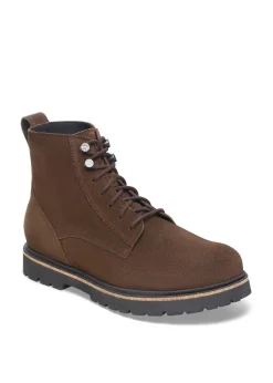 Highwood Lace Suede Mid Boots - Mocha