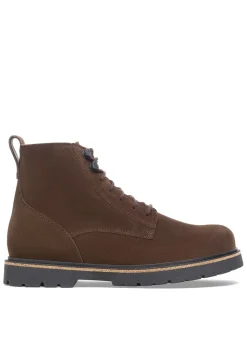 Highwood Lace Suede Mid Boots - Mocha