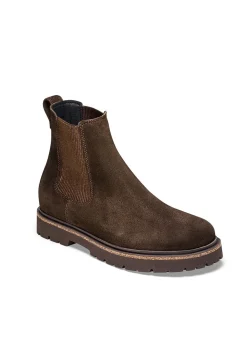 Highwood Slip On Suede Boots - Mocha