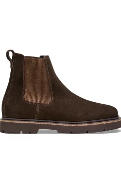 Highwood Slip On Suede Boots - Mocha