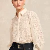 Iona Lace Shirt - Ivory