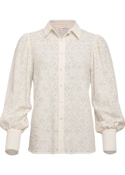 Iona Lace Shirt - Ivory