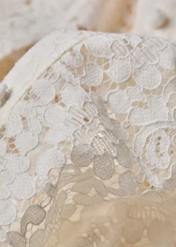 Iona Lace Shirt - Ivory