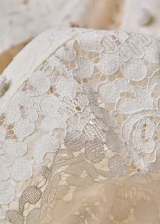Iona Lace Shirt - Ivory