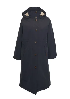 Iris Waterproof Jacket - Dark Navy, Light Sand and Military Brown