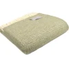 Islay Illusion Throw - Green and Grey