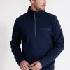 Jonte T-Neck Windproof Sweater - Navy