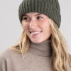 Jude Cashmere Beanie - Loden Mix