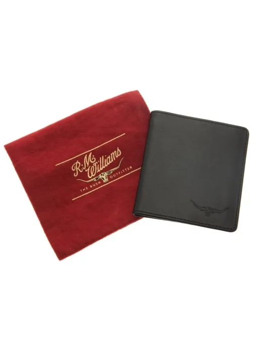 Kangaroo Trifold Wallet - Black