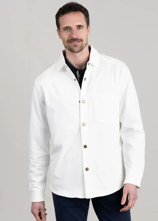 Kingston Park Shirt - Ecru