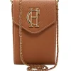 Knightsbridge Phone Pouch - Tan Gold