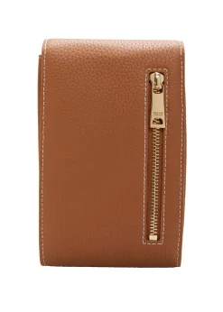 Knightsbridge Phone Pouch - Tan Gold