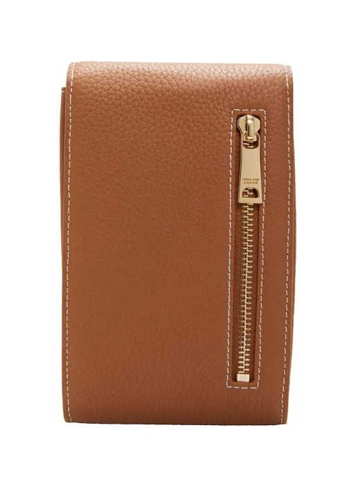 Knightsbridge Phone Pouch - Tan Gold