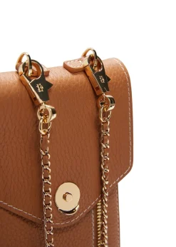 Knightsbridge Phone Pouch - Tan Gold