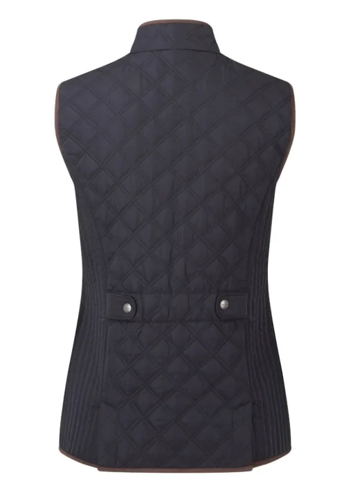 Ladies Quilted Gilet - Midnight
