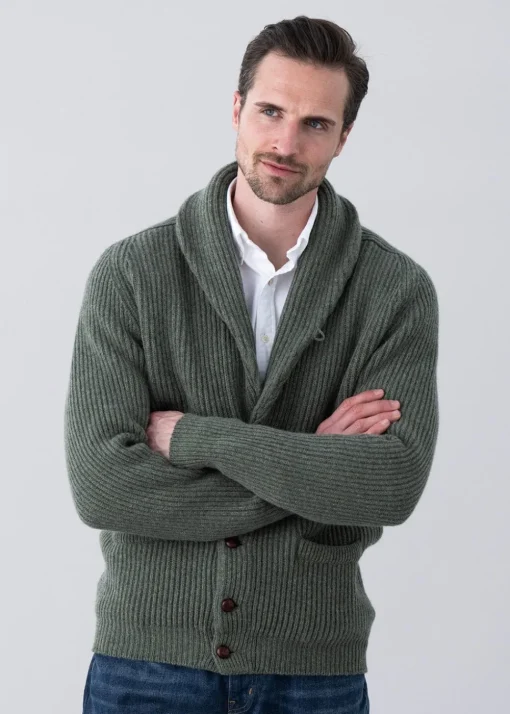Lambswool Windsor Shawl Jacket - Landscape