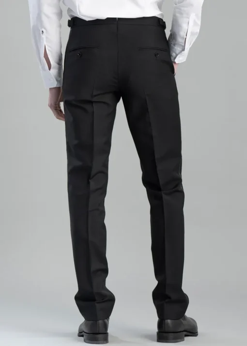 Leo Tuxedo Trousers - Black