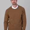 Leven 2 Ply Lambswool Crew Neck Plus Size - Savannah