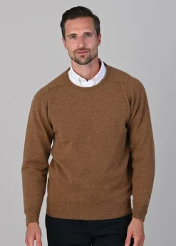 Leven 2 Ply Lambswool Crew Neck Plus Size - Savannah