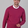 Leven 2 Ply Lambswool Crew Neck Plus Size - Vegas