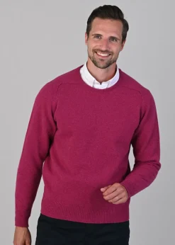 Leven 2 Ply Lambswool Crew Neck Plus Size - Vegas