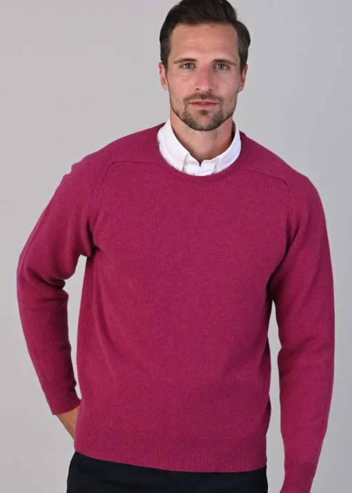 Leven 2 Ply Lambswool Crew Neck Plus Size - Vegas