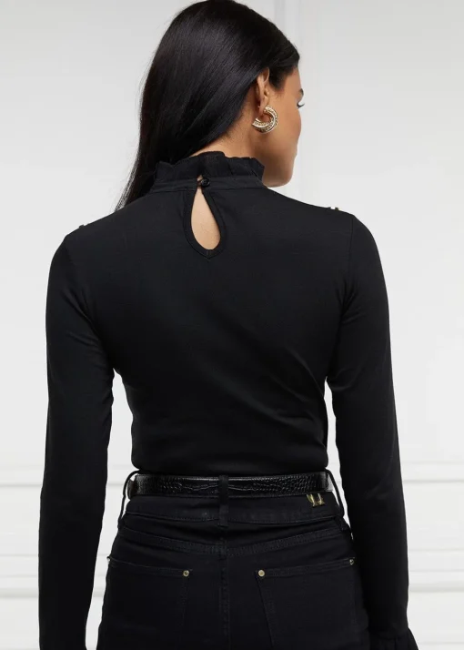 Lilibet Jersey T-Shirt - Black