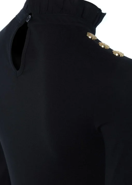 Lilibet Jersey T-Shirt - Black