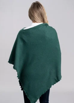 Lindsey Lambswool Poncho - Cossack