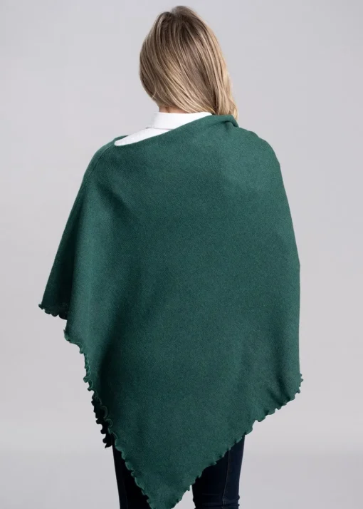Lindsey Lambswool Poncho - Cossack