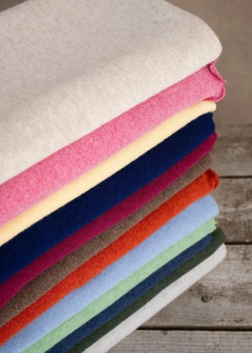 Lindsey Lambswool Poncho - Solar