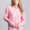 Linen Shirt - Geranium Pink