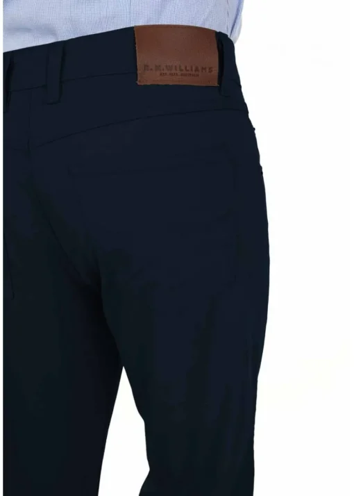 Linesman Slim Fit Drill Jeans (Luxury Fabric) - Navy