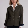 Livia Jacket - Olive and Navy
