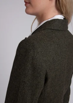 Livia Jacket - Olive and Navy
