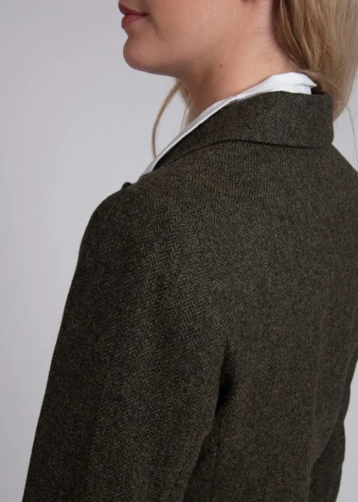 Livia Jacket - Olive and Navy