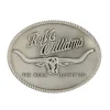 Longhorn Trophy Buckle - Silver