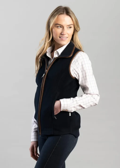 Lyndon Fleece Gilet - Navy