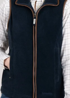 Lyndon Fleece Gilet - Petrol Blue
